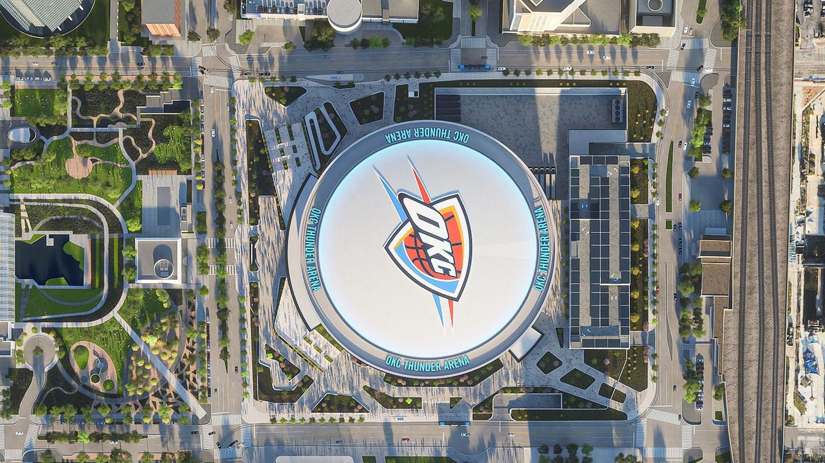 See brand new renderings of the new OKC Thunder arena planned for downtown - The Oklahoman
