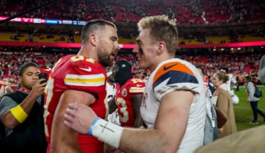 This is what Travis Kelce told Bo Nix after Broncos beat Chiefs