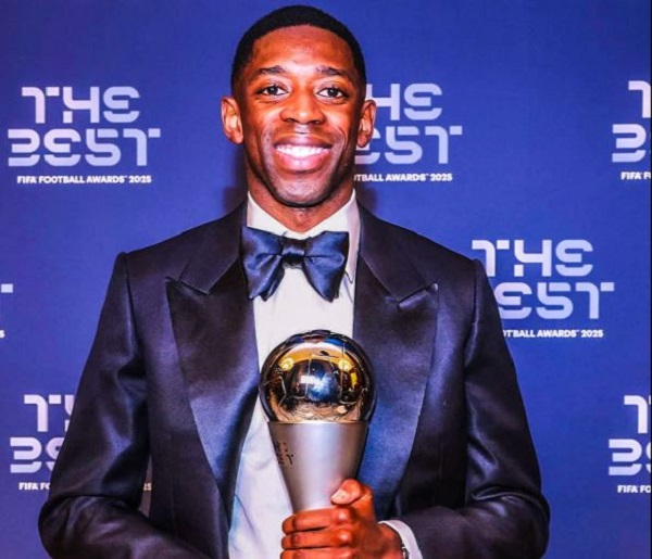 Full list of winners at Fifa’s 'The Best Awards'