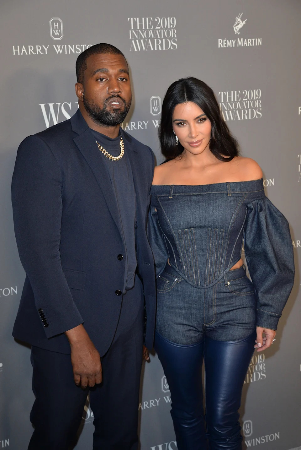 Kanye West, Kim Kardashian West at arrivals for Wall Street Journal WSJ Magazine 2019 Innovator Awards, Museum of Modern Art (MoMA), New York, NY November 6, 2019. Photo By: Kristin Callahan/Everett Collection