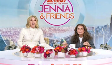 Brooke Shields Experiences Live Chair Mishap with Jenna Bush Hager on “Today”: 'I Get It, It's Your Show!'