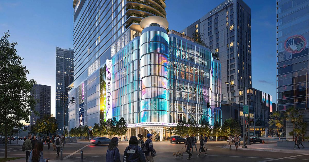 Renderings Revealed: AEG's proposed DTLA high-rise at 917 W. Olympic Blvd.