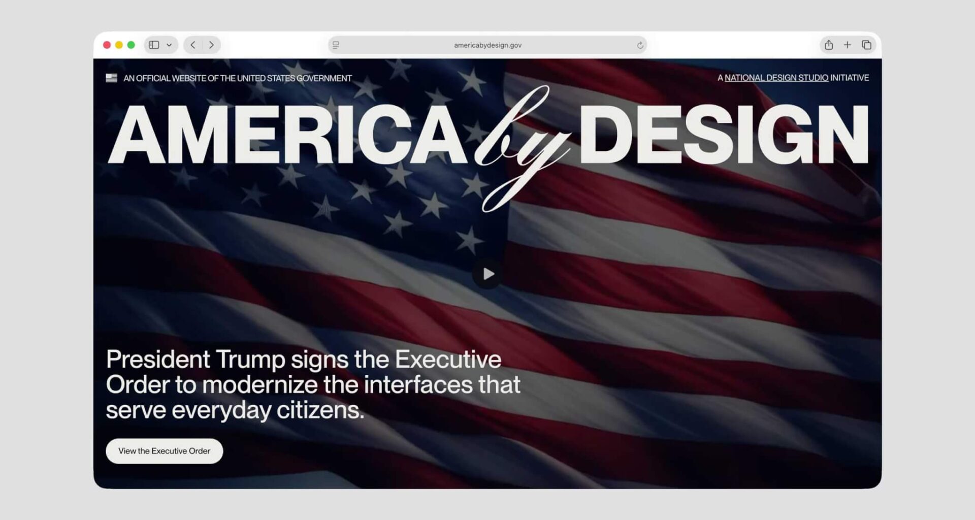National Design Studio offers a rebrand of government services