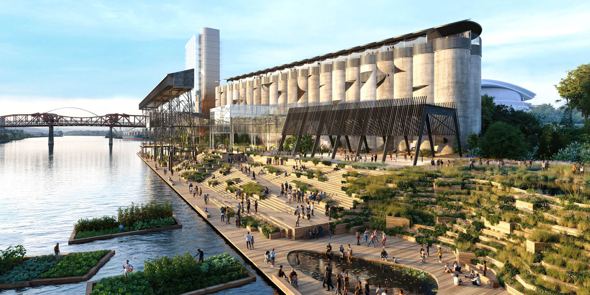 AD—WO, MALL, Wayside Studio, and others to design Albina Riverside