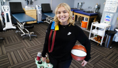 Hours before WNBA Finals, GCU intern Allison Medford was already hard at work