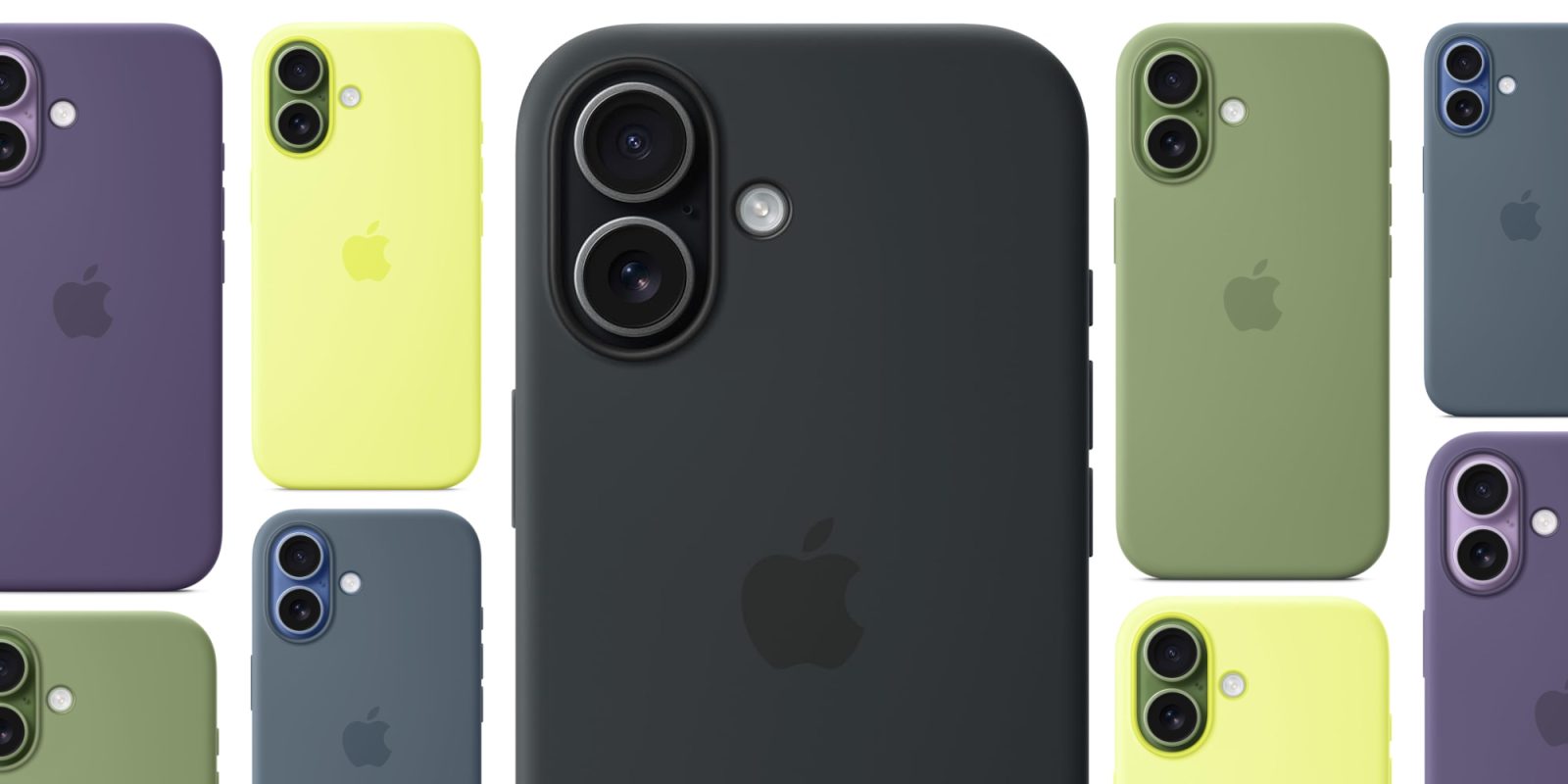 A group of cell phones