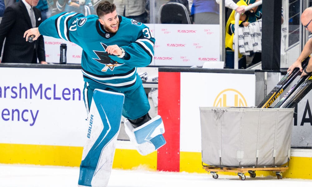 Preview/Lines #39: Askarov Most Wins for Sharks Goalie in 4 Years, Liljegren & Desharnais Update, Chernyshov on 1st NHL Goal