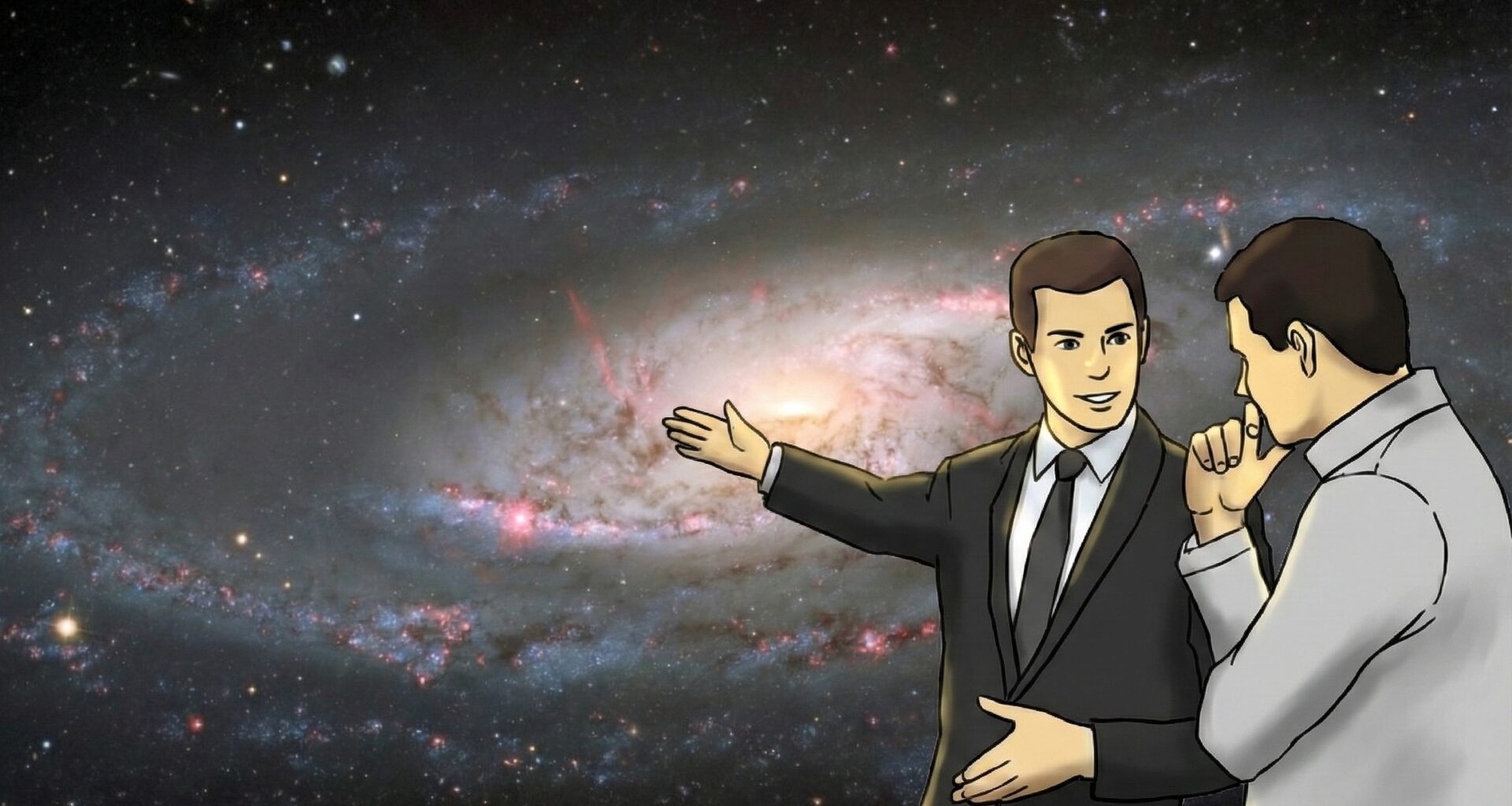 This galaxy simulation can fit so many stars and gas particles in it