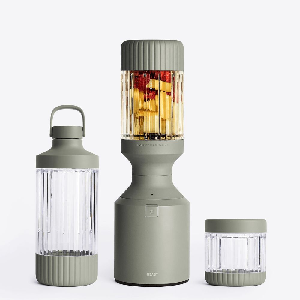 The Beast personal blender and cup