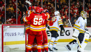 Connor Zary Also Mystified By His Game-Winner In Bruins-Flames