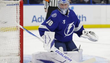 Lightning’s Andrei Vasilevskiy to miss at least the next 2 games - Tampa Bay Times