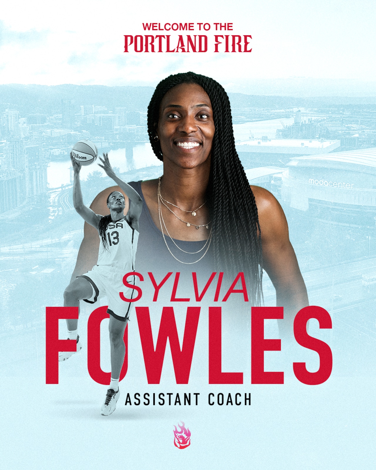 Sylvia Fowles Portland Fire