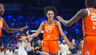 Leila Lacan was one of the highlights in a rough 2025 season for the Connecticut Sun, which finished 11-33 — 11th of the league's 13 teams.