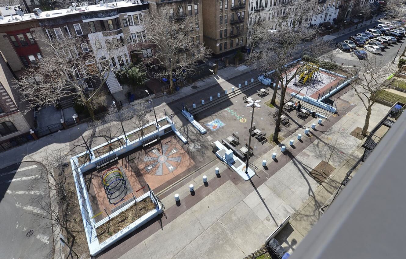 A plaza by I. M. Pei and M. Paul Friedberg in Brooklyn will be reconstructed