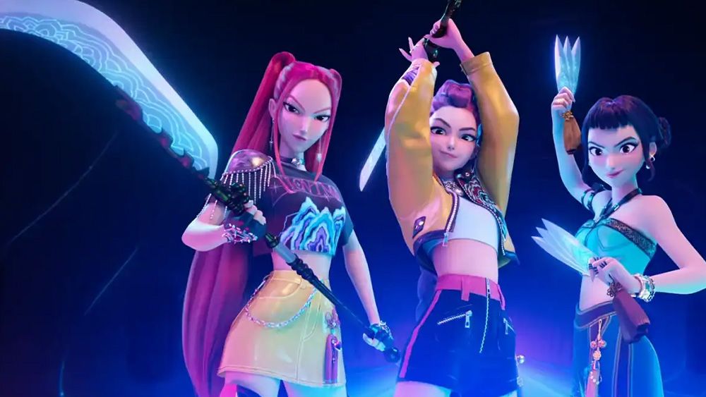 KPop Demon Hunters characters