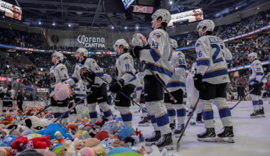 Cleveland Monsters | PINELLI SENDS 30,164 STUFFED ANIMALS FLYING IN…