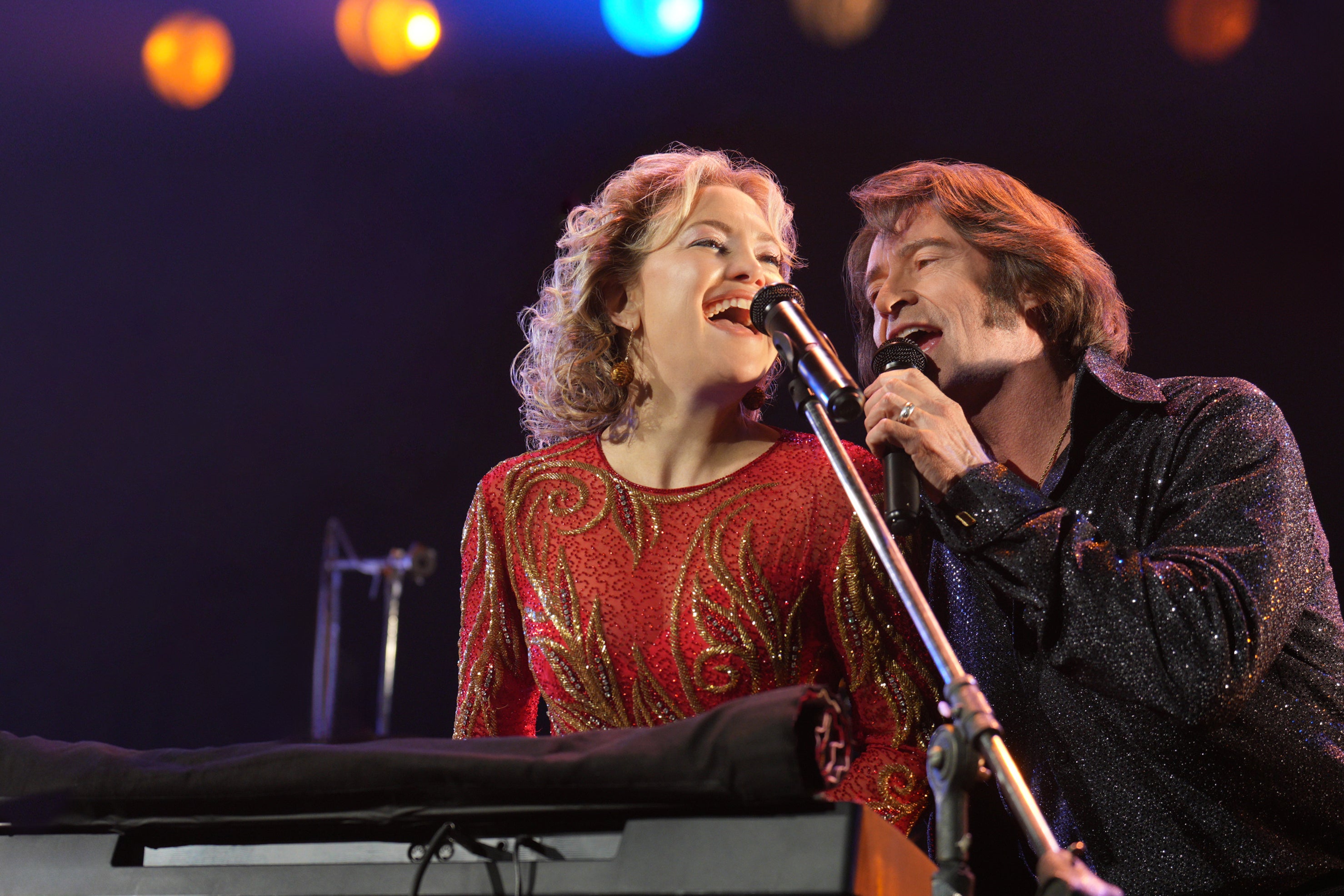 Hudson and Hugh Jackman lead ‘Song Sung Blue’ as real-life couple Mike and Claire Sardina