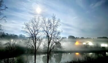 Full cold supermoon lives up to its name