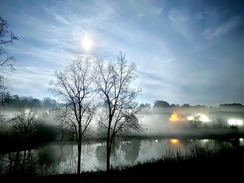 Full cold supermoon lives up to its name