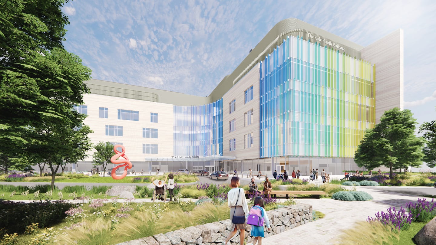 Boston Children’s Hospital is planning a new $640 million pediatric psychiatric hospital in Brighton, officials announced Wednesday, partly funded with a $100 million gift from Quincy philanthropists Rob and Karen Hale.