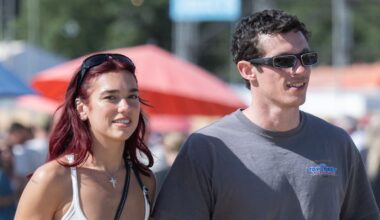 Dua Lipa Rocks Underboob-Baring Bikinis With Callum Turner on Vacation