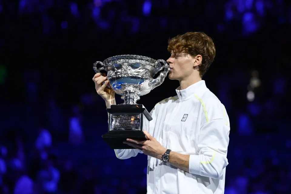 Jannick Sinner beat De Minaur en route to winning back-to-back Australian titles in January