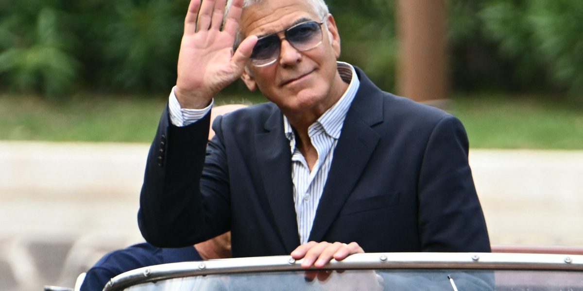 George Clooney moves to France and sends a strong message about the American Dream