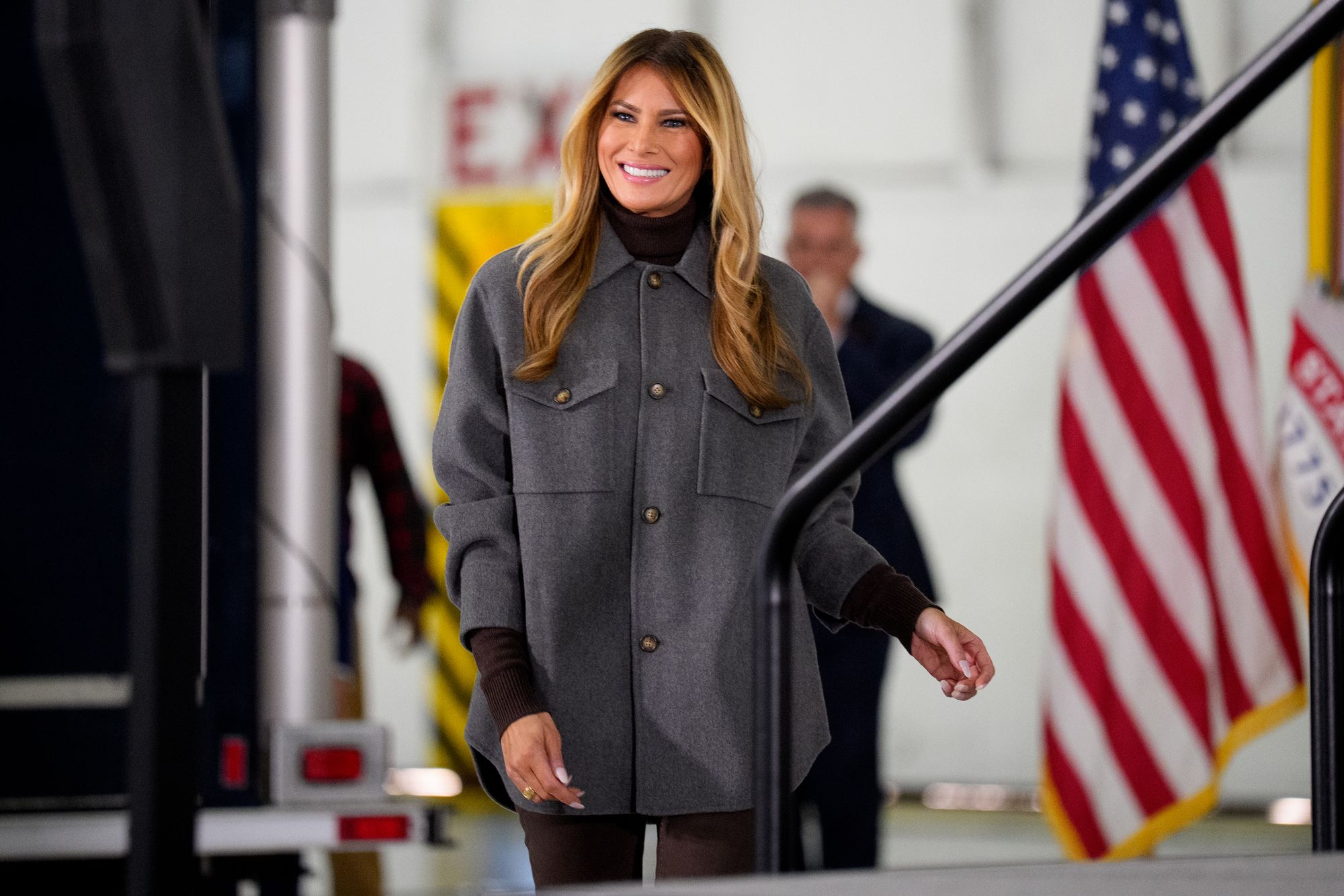 Fans of the first lady praised her beauty and sophistication after the trailer was released