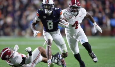 Auburn star WR Cam Coleman to enter transfer portal: Source