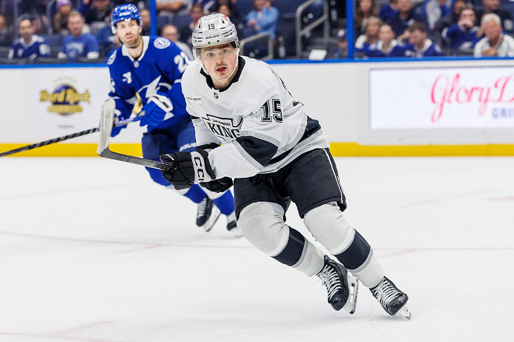 With an opportunity available, Alex Turcotte is confident that he's ready to be the one to seize it for the Kings