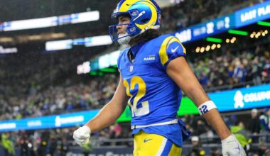 Spotlight on Puka Nacua intensifies as questions about Rams’ star receiver evolve
