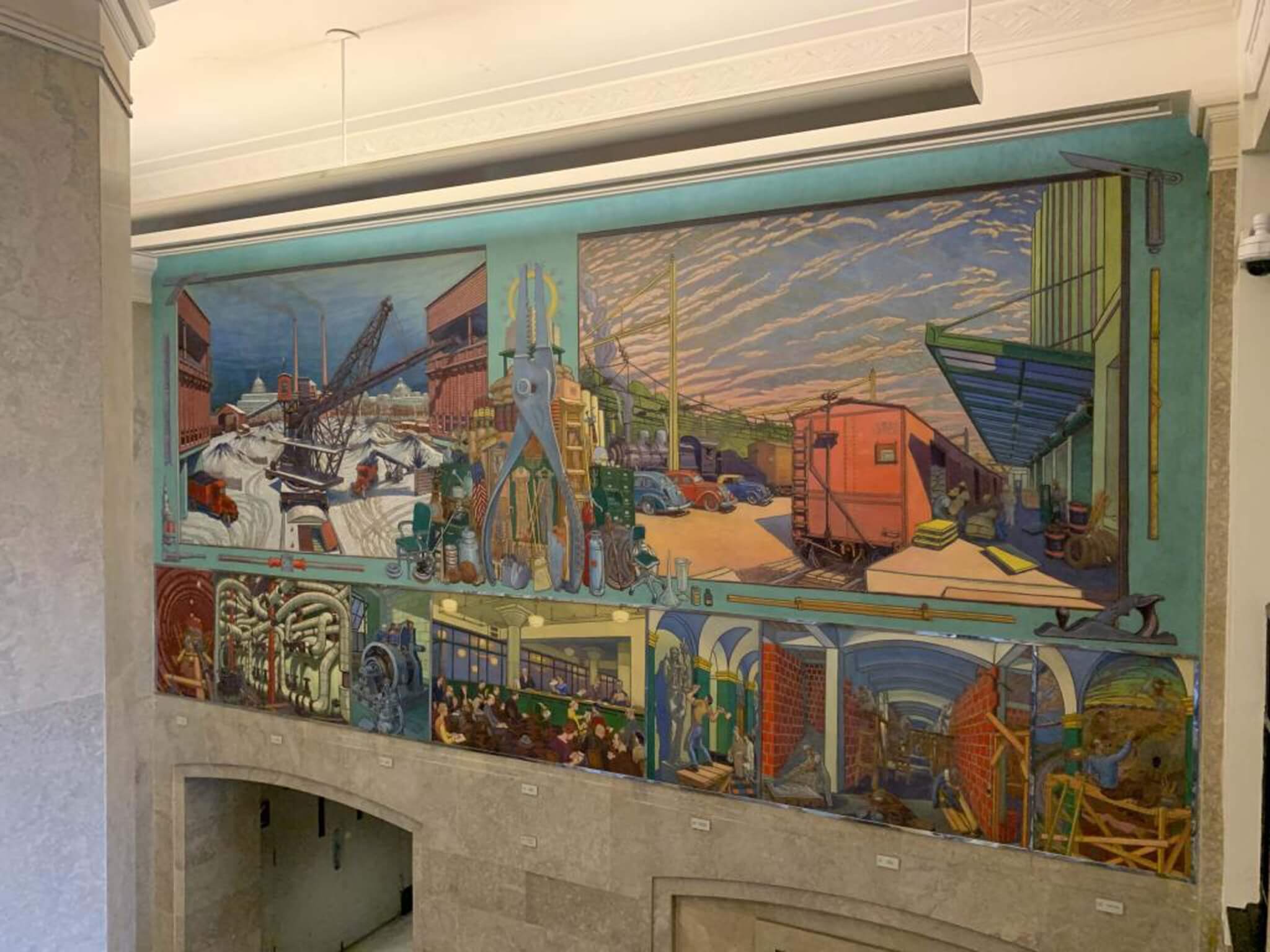 Harold Weston’s mural