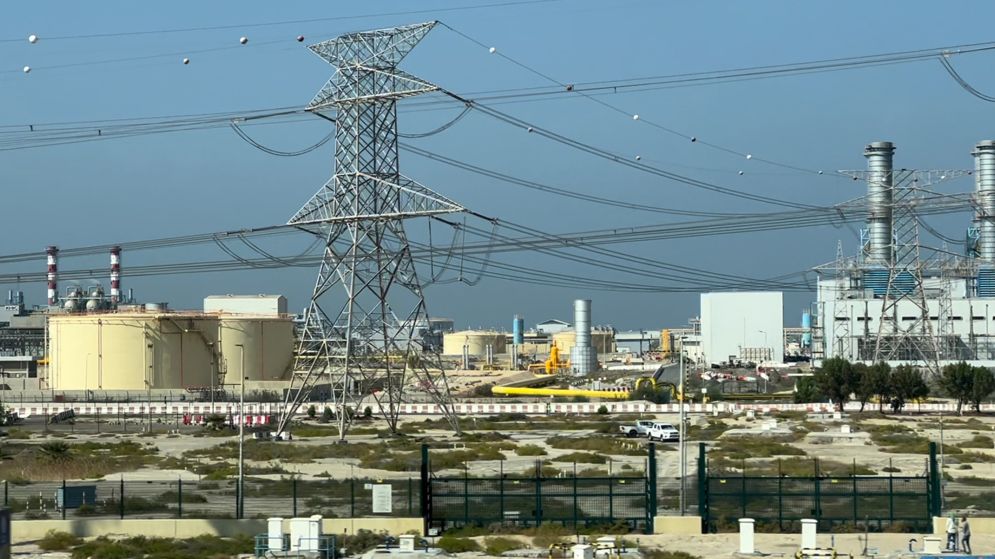 Seen outside Vienna, Austria, shortly after returning from COP28 in Dubai, this energy infrastructure resembled the fossil-fuel systems on display in Dubai, a reminder that responsibility for global warming is widely shared.