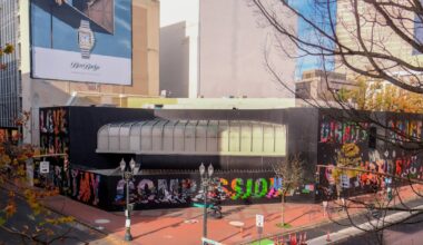 New Mural Painted on Downtown’s Washington Center