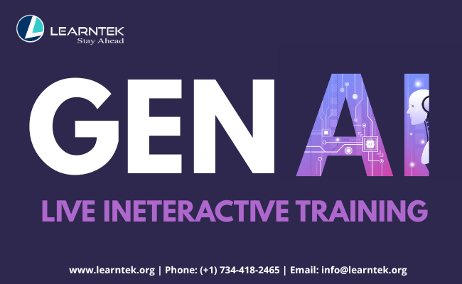 GENERATIVE AI Course Starting on Mon, Jan 5, 26