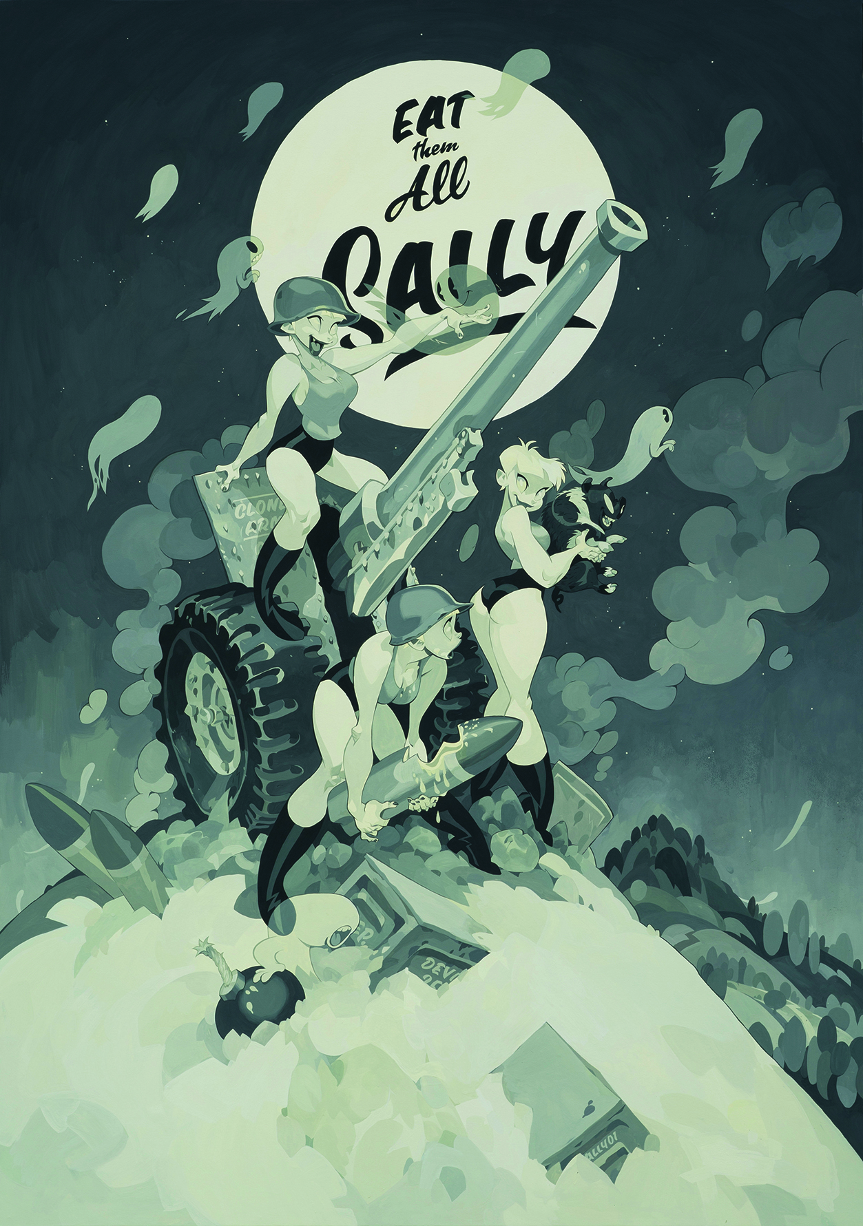 Art from a graphic novel by Minjung Kang