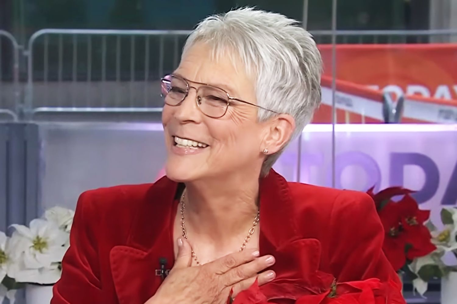 Jamie Lee Curtis tears up during touching 'Today' moment with Craig Melvin