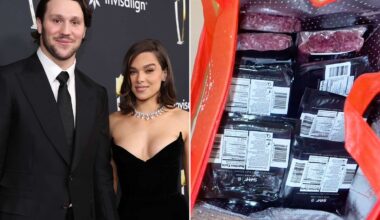 Josh Allen and Hailee Steinfeld Gifted His Offensive Lineman a 'Quarter of a Cow'