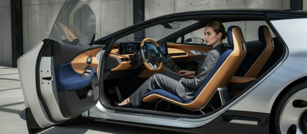  A Car Designer From A Top Brand Used AI To Create This Lexus EV In 24 Hours