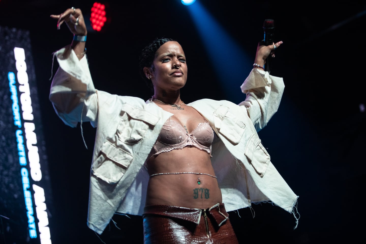 ISHA! performed at the Boston Music Awards at Big Night Live on Wednesday night.