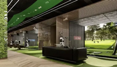 Indoor golf club and cafe swings for spring opening in Merrifield