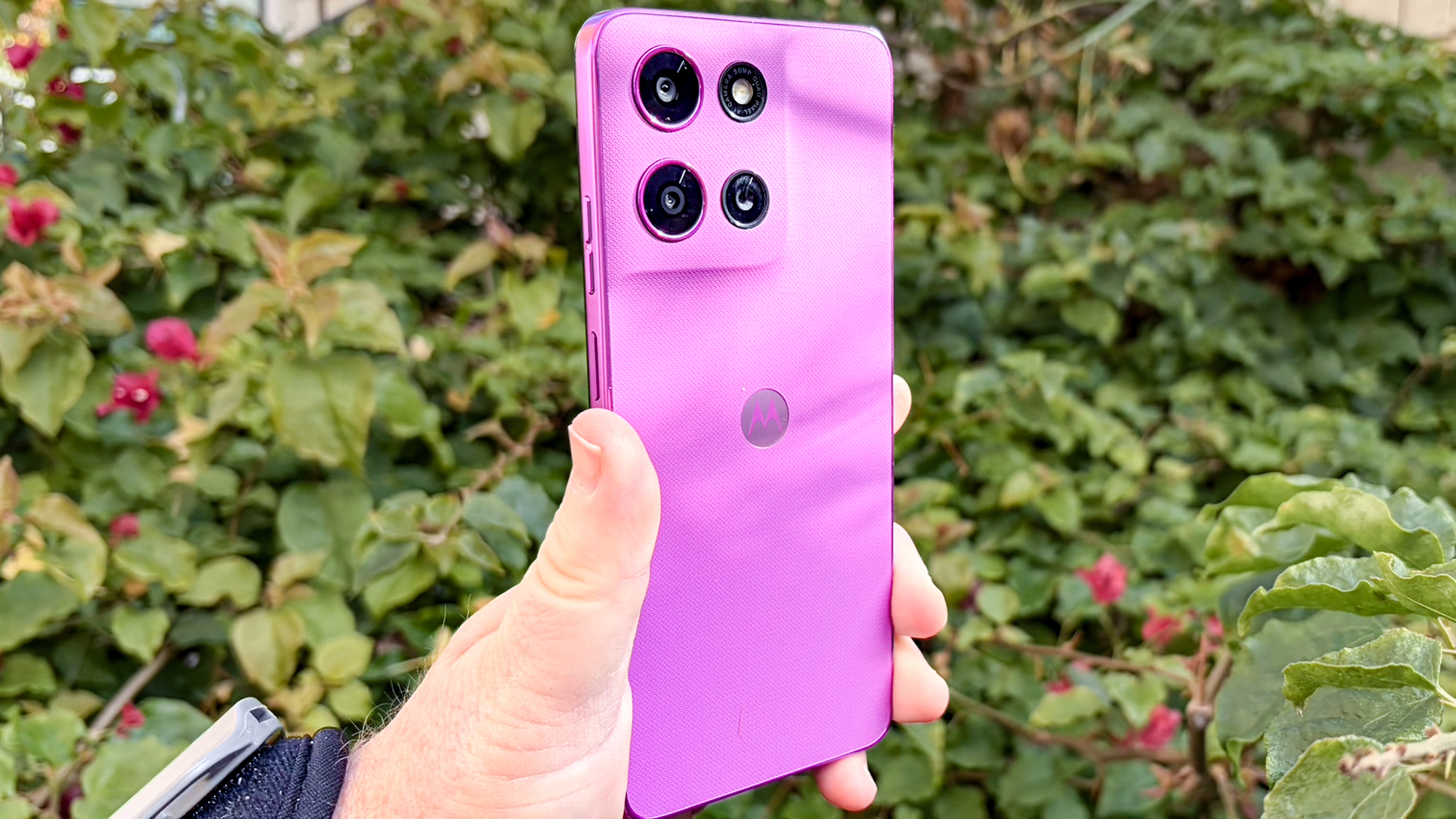 Moto G (2026) in hand