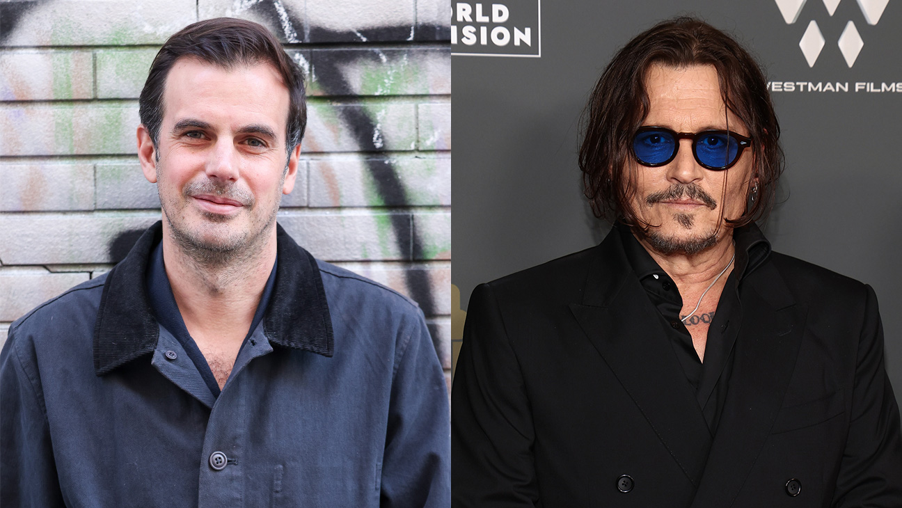 Michael Lockshin and Johnny Depp