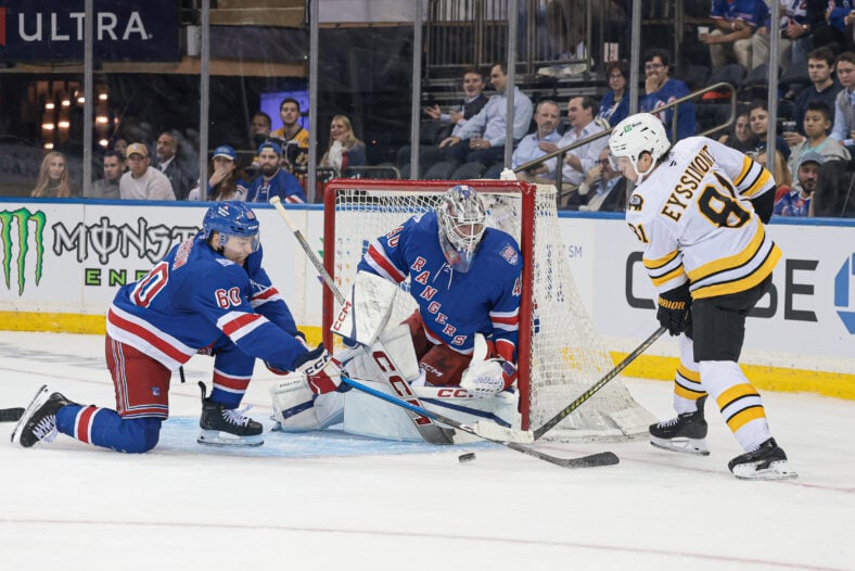 NHL: Preseason-Boston Bruins at New York Rangers