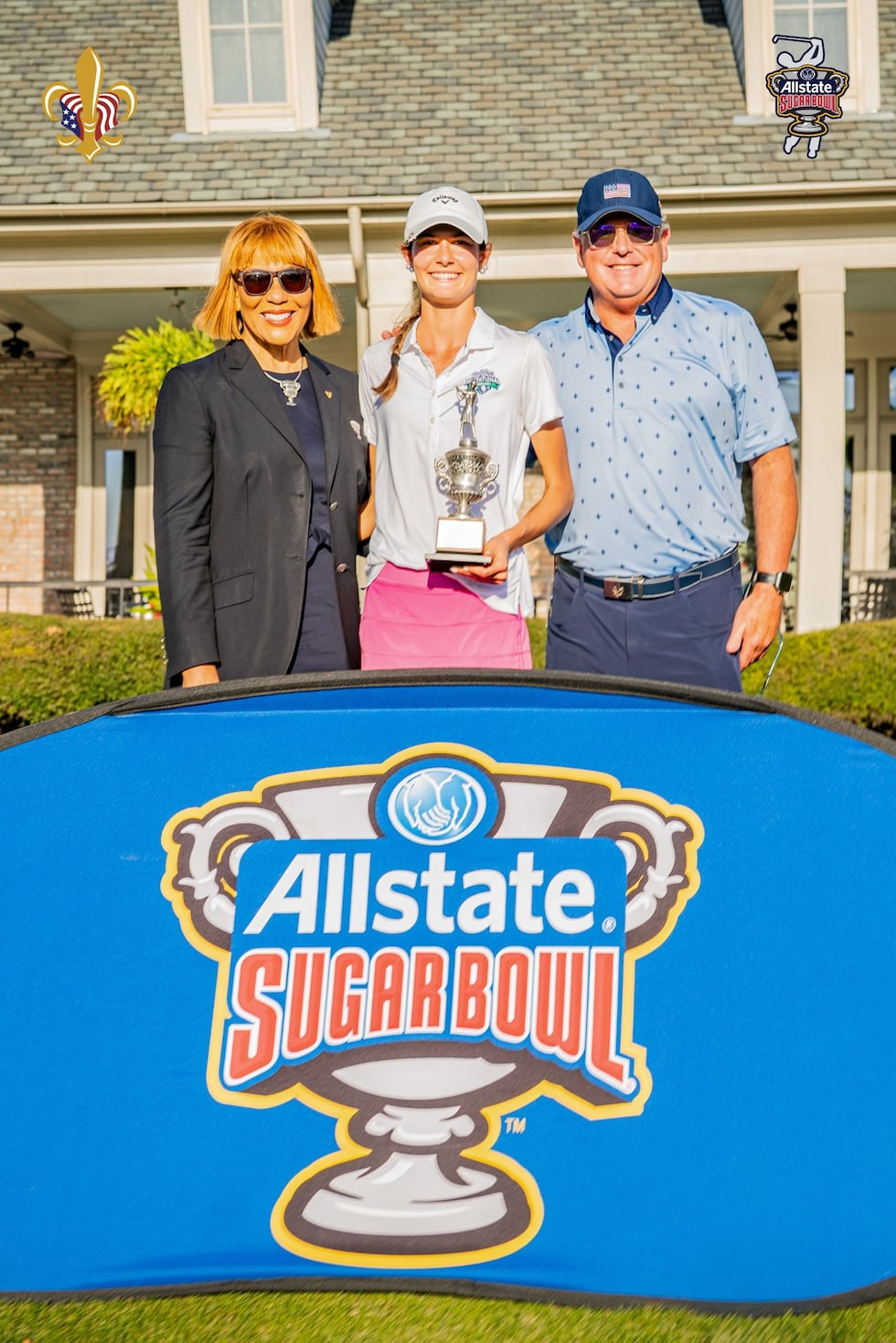 Jade Neves of New Orleans, LA is the 2025 Allstate Sugar Bowl Tommy Moore Memorial Champion in...