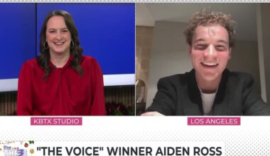 From College Station to Hollywood, Aiden Ross reflects on ‘surreal’ Voice win