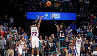 NBA roundup: Sixers edge Grizzlies with late 3-pointer in OT