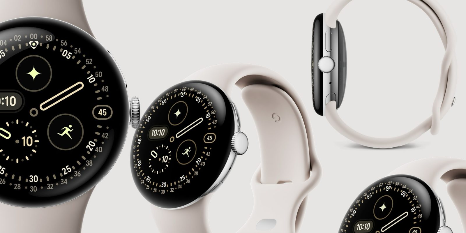 A close up of a watch