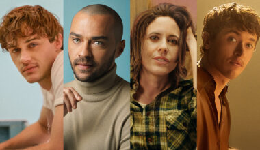 Chris Briney, Jesse Williams, Kate Moennig, and Tom Blyth