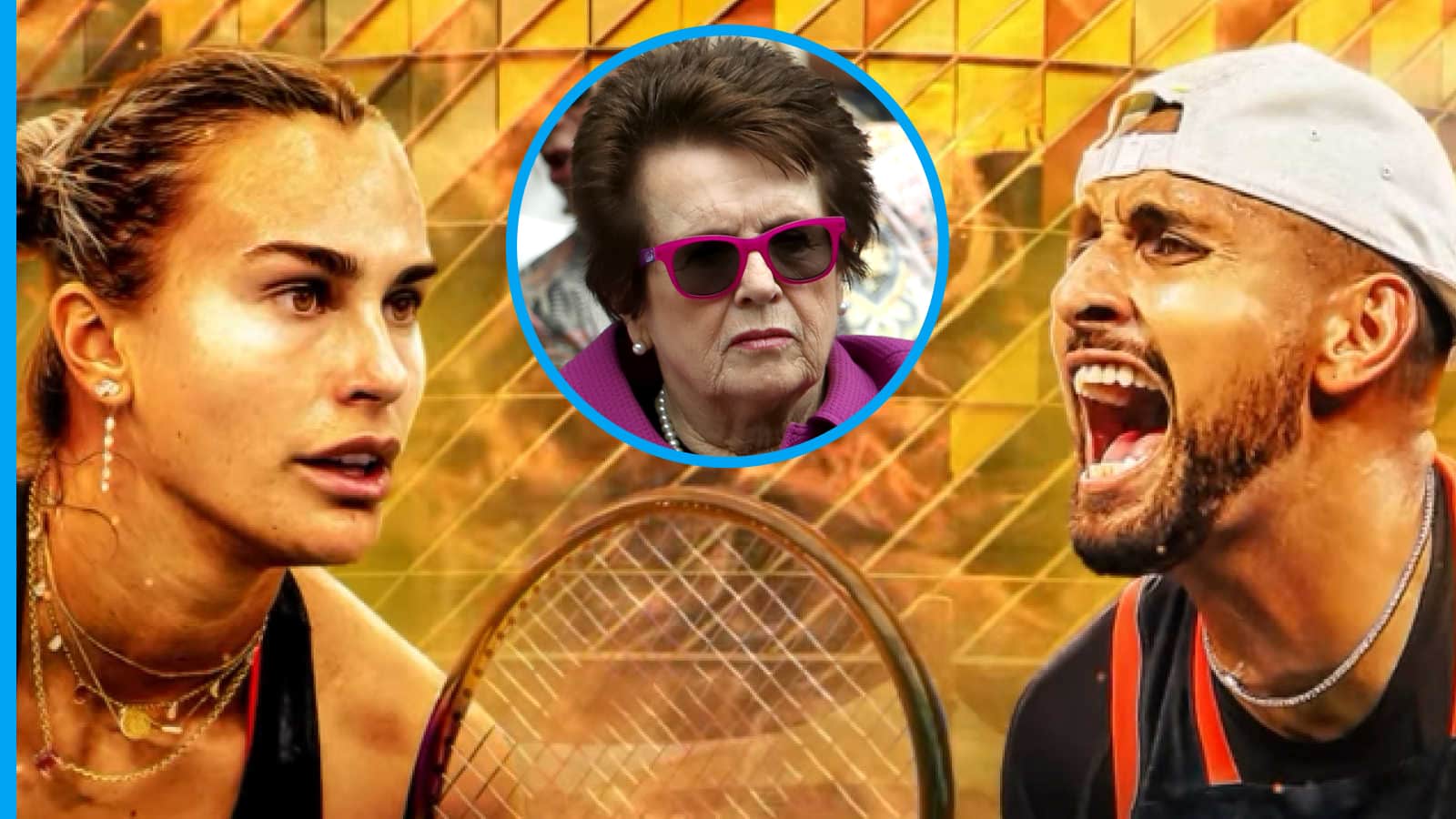 Billie Jean King's honest opinion on Aryna Sabalenka & Nick Kyrgios Battle of the Sexes